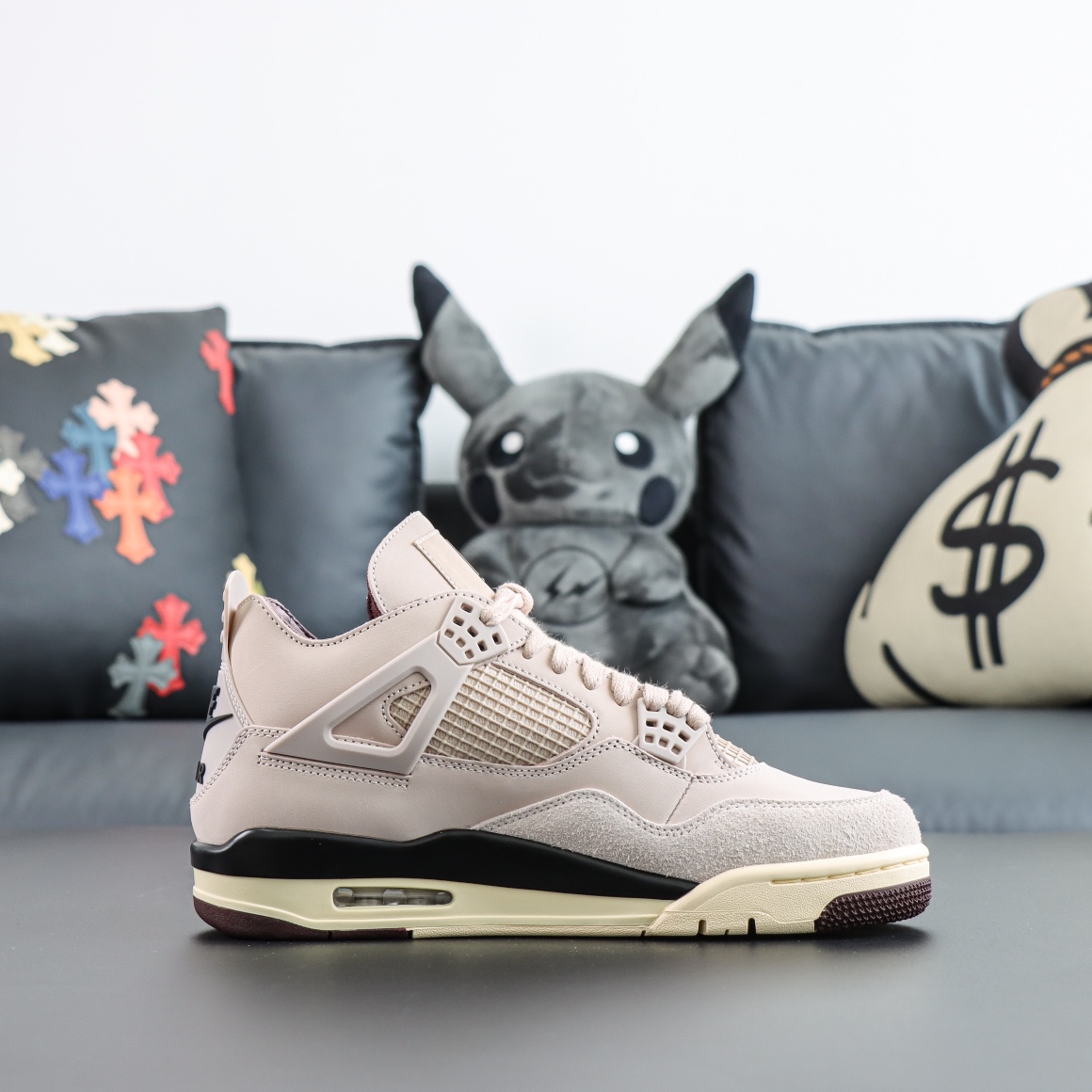 Max US16 A Ma Maniére x Air Jordan 4 “Fossil Stone”FZ4810-200