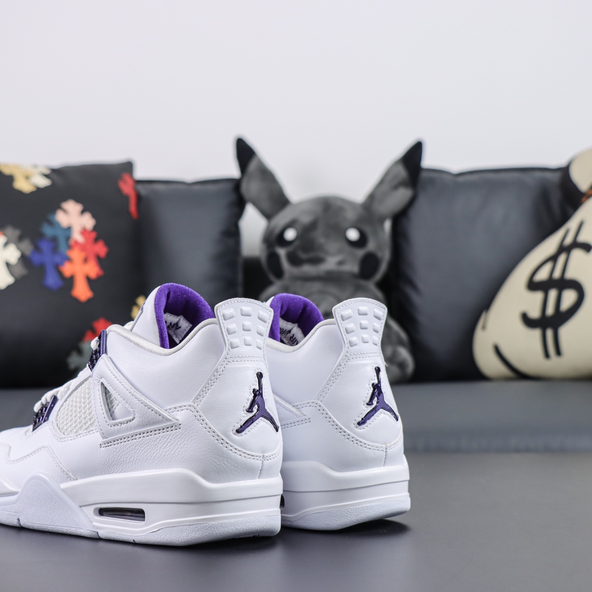 Max US16 Jordan 4 Retro Metallic Purple 408452-115