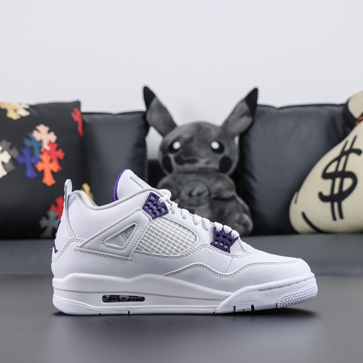 Max US16 Jordan 4 Retro Metallic Purple 408452-115