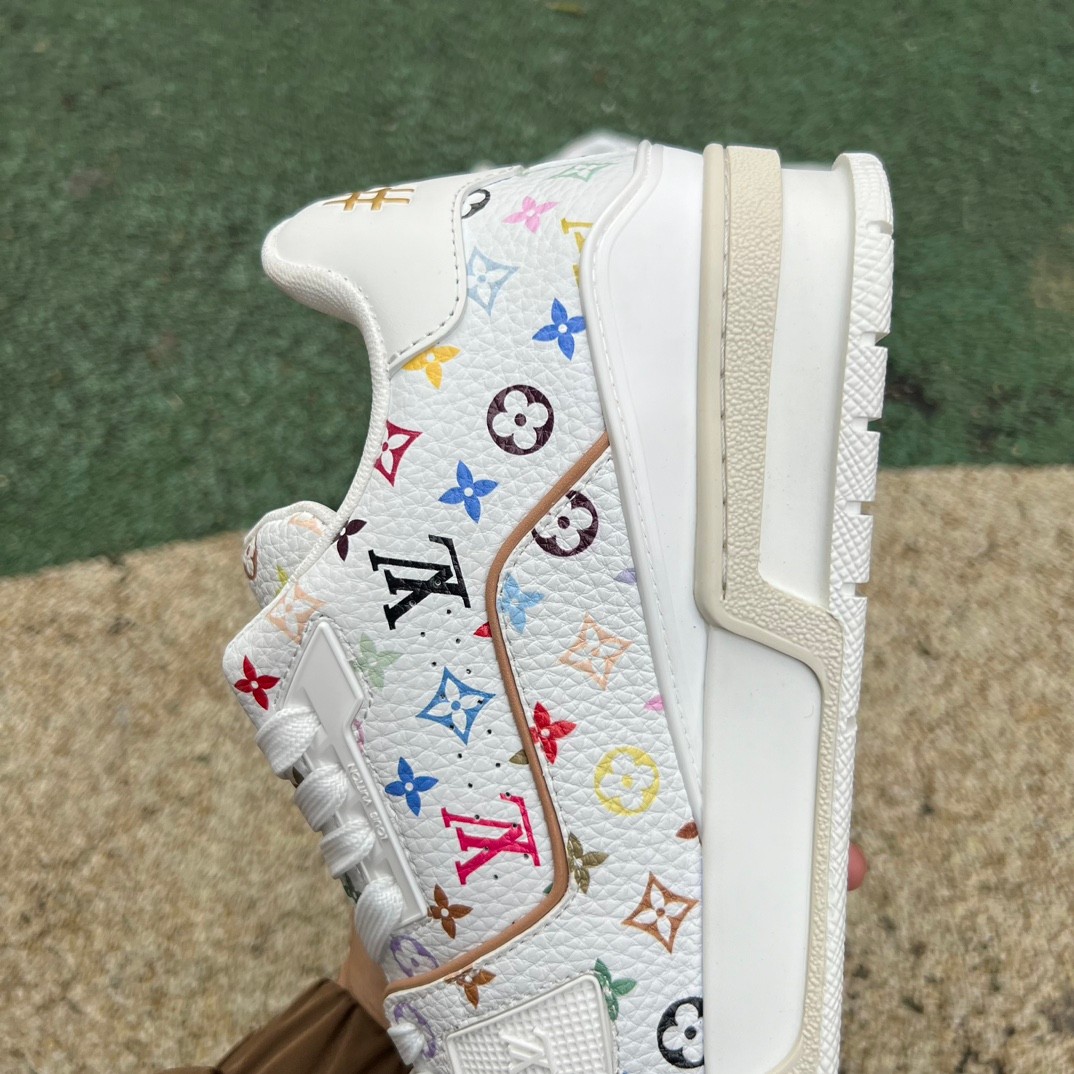 takashi murakami x l**is V*t*n trainer sneakers4