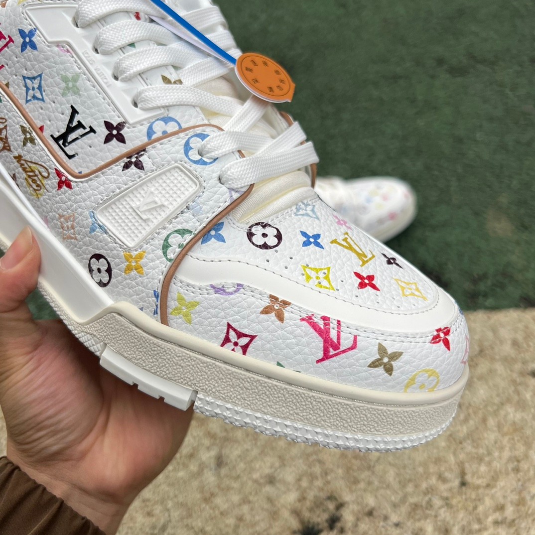 takashi murakami x l**is V*t*n trainer sneakers4