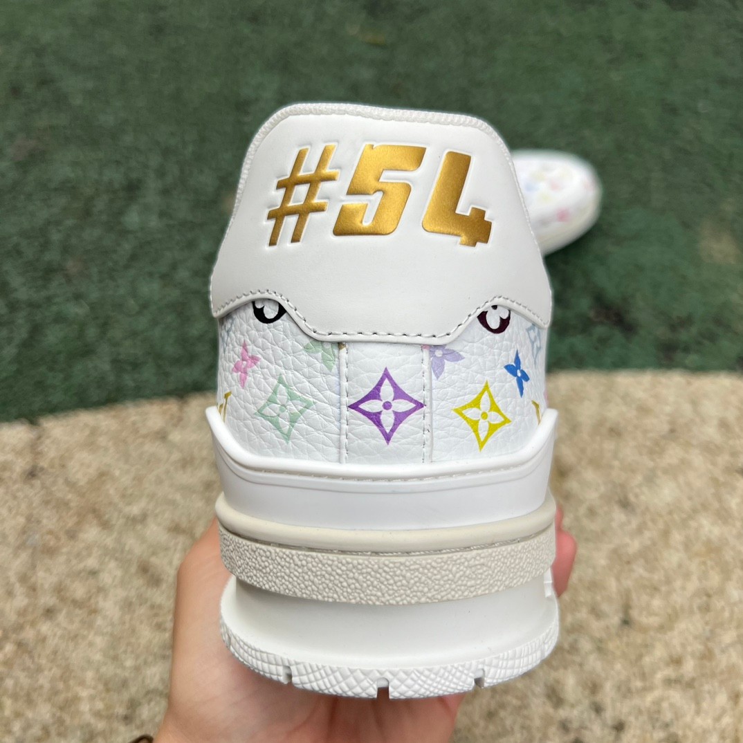 takashi murakami x l**is V*t*n trainer sneakers4