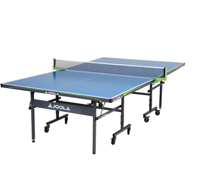 JOOLA NOVA Outdoor Table Tennis Table with Waterproof Net Set. Denives