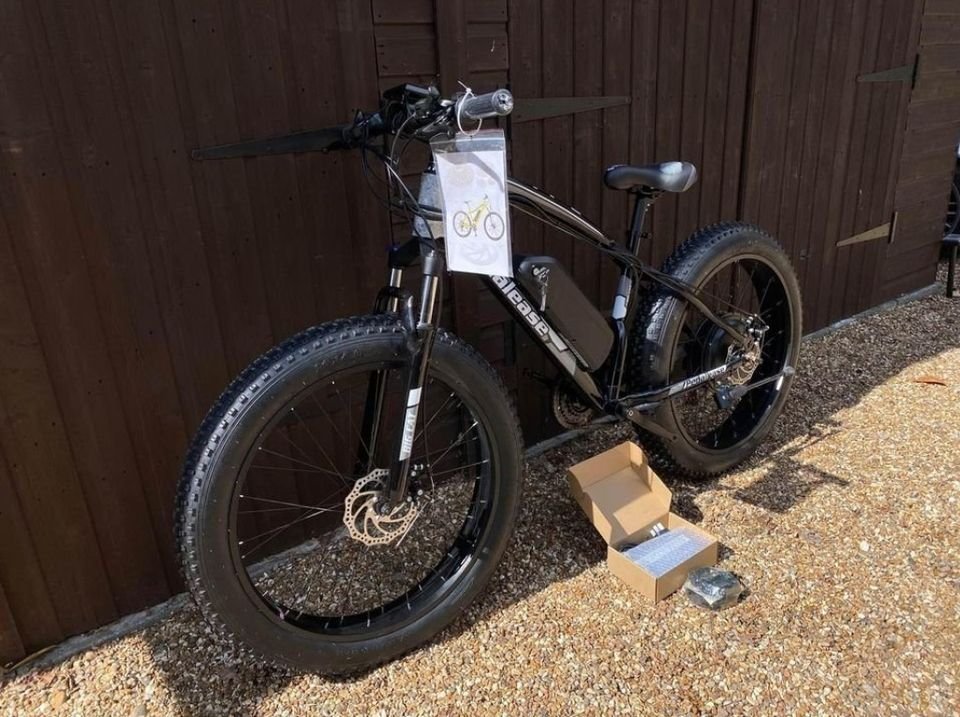 26 Fat Tire Electric Bike 48V 1000W Motor Snow Electric Bicycle Denive