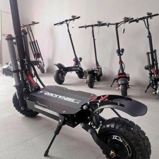 60V 5600W Dual Motor Electric Scooter Adults 50 MPH Max Speed Foldable