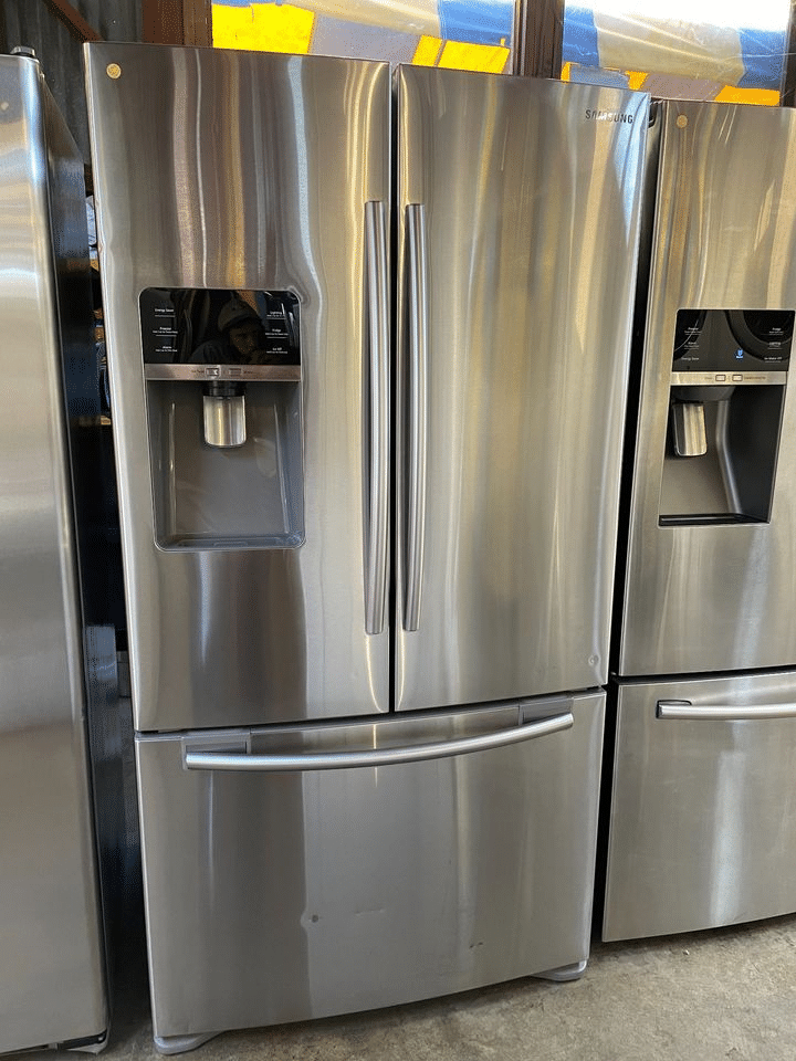 Samsung Stainless steel Frenchdoor refrigerator, Energy star Denive