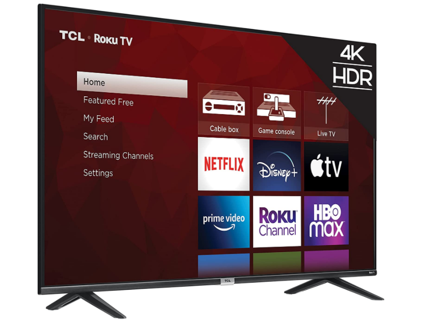 TCL 50-inch 4-Series 4K UHD Smart Roku LED TV - 50S435,2021 model - costco