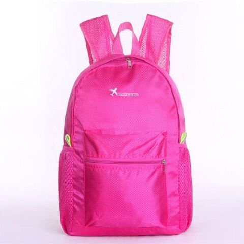 New lightweight large capacity ultra-light waterproof travel folding outdoor backpack leisure travel student backpack for men and women