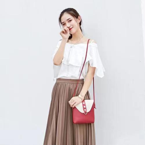 New cute shoulder bag crossbody bag summer simple women's bag