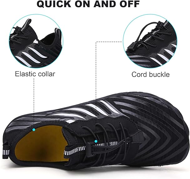 Hike Footwear Barefoot Shoes Womens Mens, Pro Healthy Non-Slip Quick Dry Shoe Slip-On Minimalist Athletic Unisex