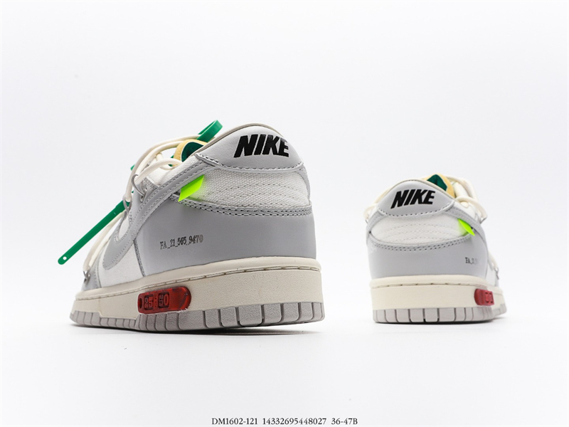 Nike Dunk Low Off-White Lot 25 DM1602-121 SAIL/NEUTRAL GREY-PALE IVORY