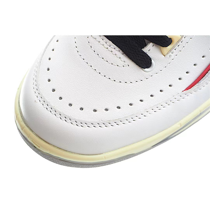 Off-White x Air Jordan 2 Low SP White Red DJ4375-106