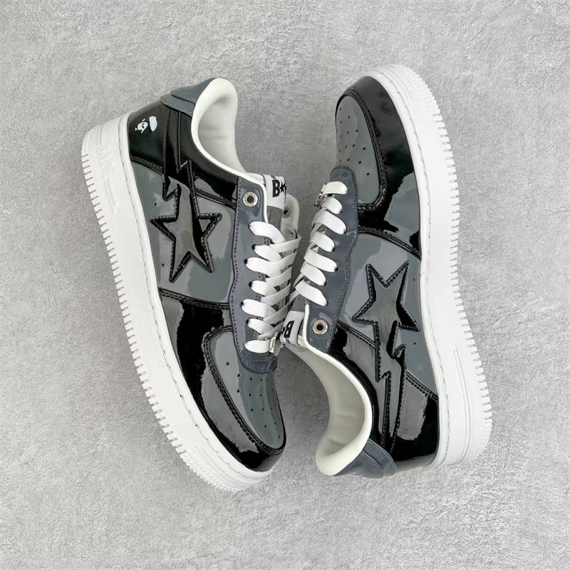 A Bathing Ape Bape Sta Low Color Camo Combo Black 1H20-191-046