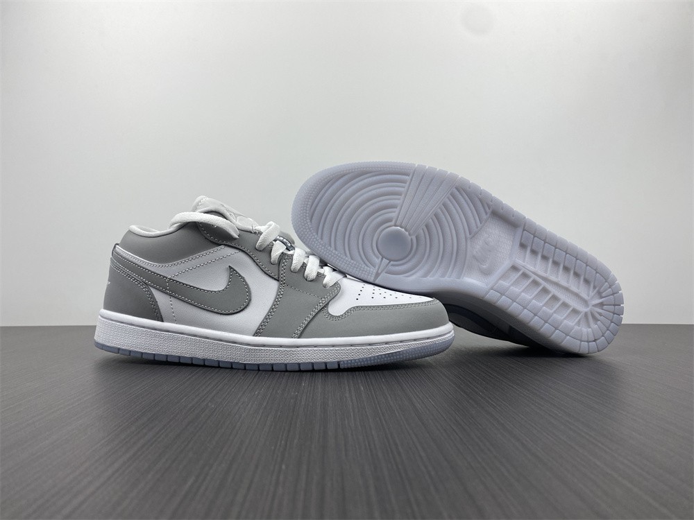 Air Jordan 1 Low Wolf Grey