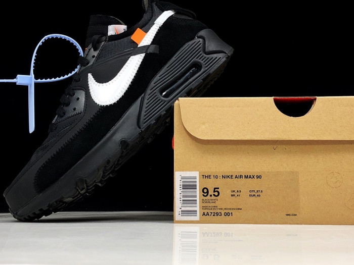 Off-White Nike Air Max 90 Black AA7293-001