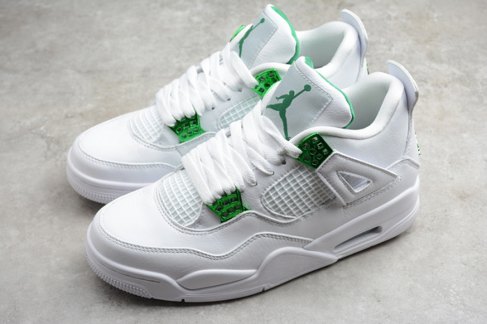 Air Jordan 4 Retro Metallic Green