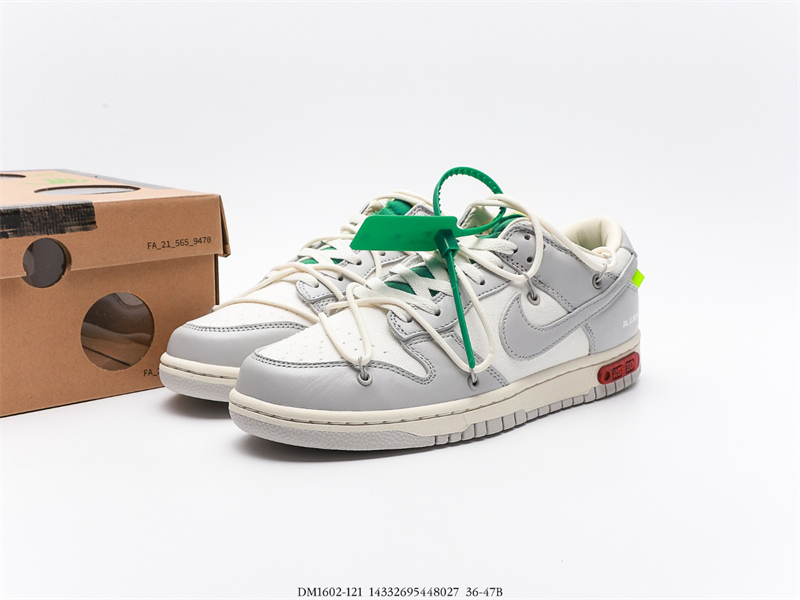 Nike Dunk Low Off-White Lot 25 DM1602-121 SAIL/NEUTRAL GREY-PALE IVORY