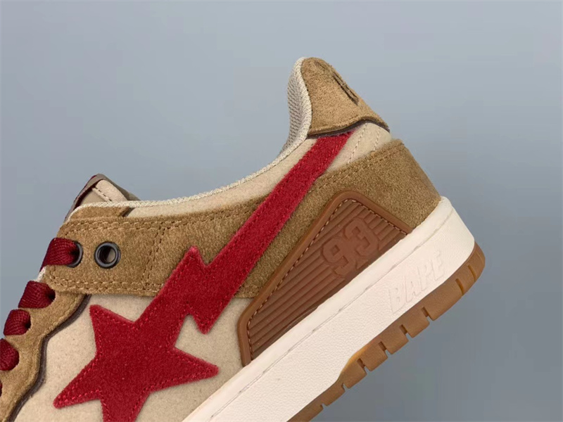 GT A Bathing Ape Bape Wheat Red
