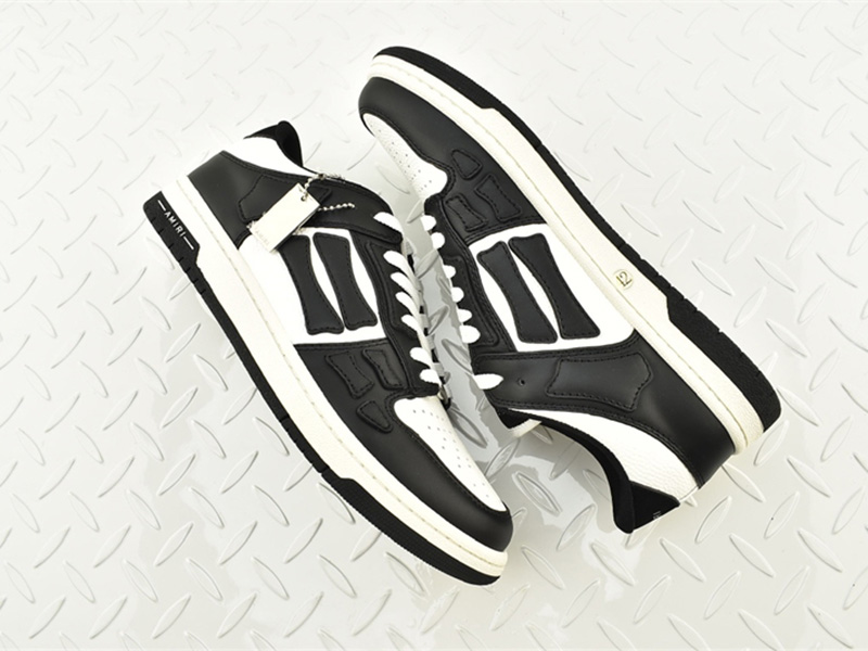 AMIRI Skel Top Black White WFS003-111