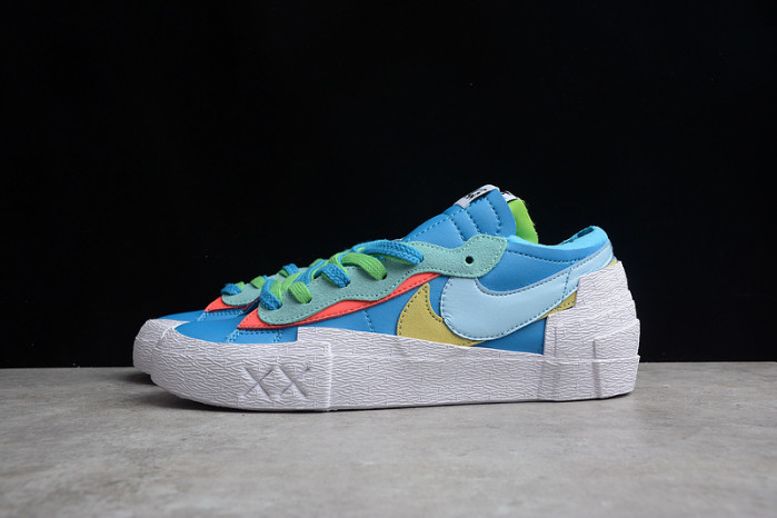 KAWS x sacai x Blazer Low Neptune Blue DM7901-400