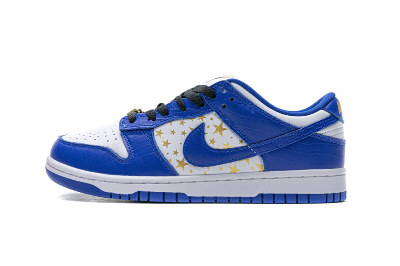 Nike SB Dunk Low Supreme Stars Hyper Royal (2021) DH3228-100