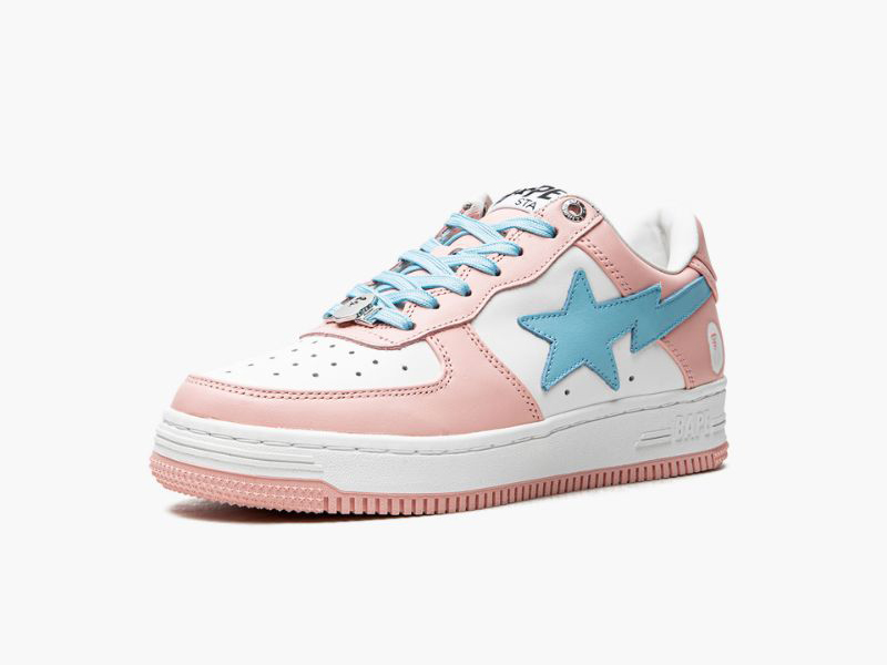 A BATHING APE® Womens BAPE STA LOW L IT PINK