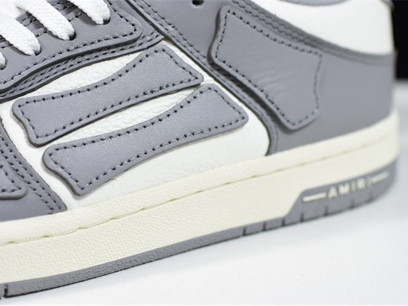 AMIRI Skel Top Low Gery White MFS003-043