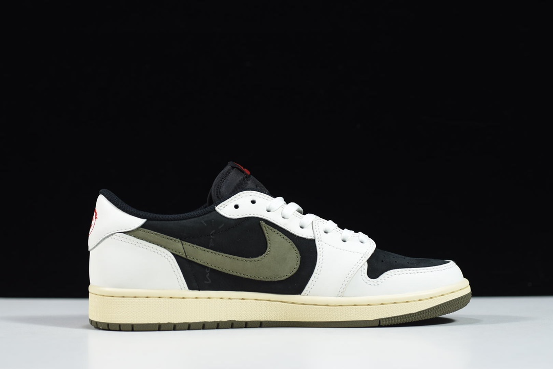 Jordan 1 Retro Low Travis Scott Olive  DZ4137-106