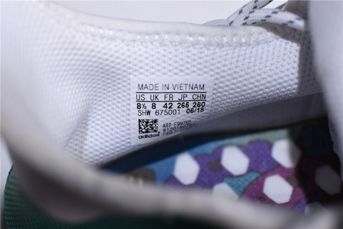 Pharrell x adidas NMD HU Holi NMD MC "Youth" green/white F99760