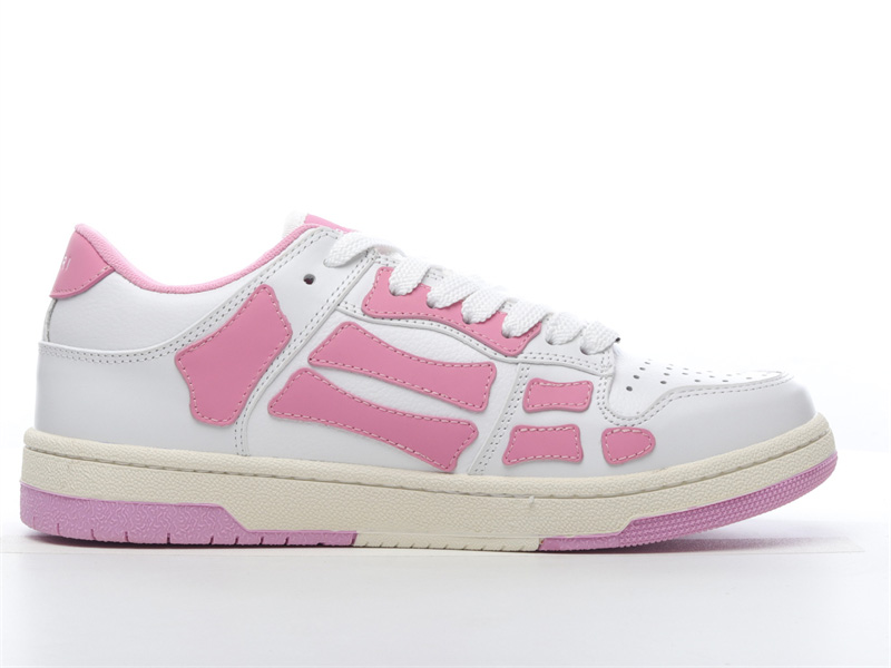 AMIRI Skel Top Pink and white WFS003-109