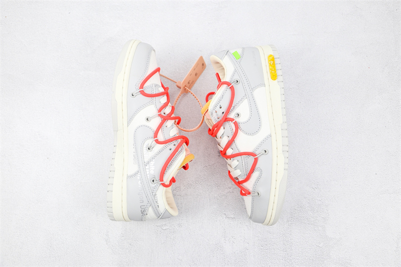 OFF WHITE X Nike Dunk SB Low The 50 NO.06 DM1602-110