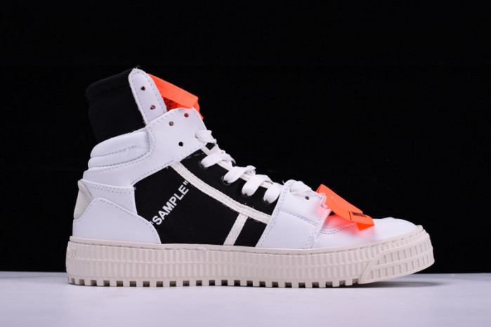 Off-White 3.0 Low Sneaker (Black & White) OMIA065S188000161001