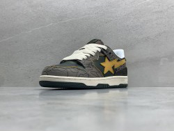 GT Bathing Ape Bape SK8 Sta Green Grey