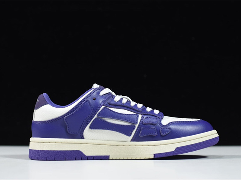 AMIRI Skel Top Low Purple White