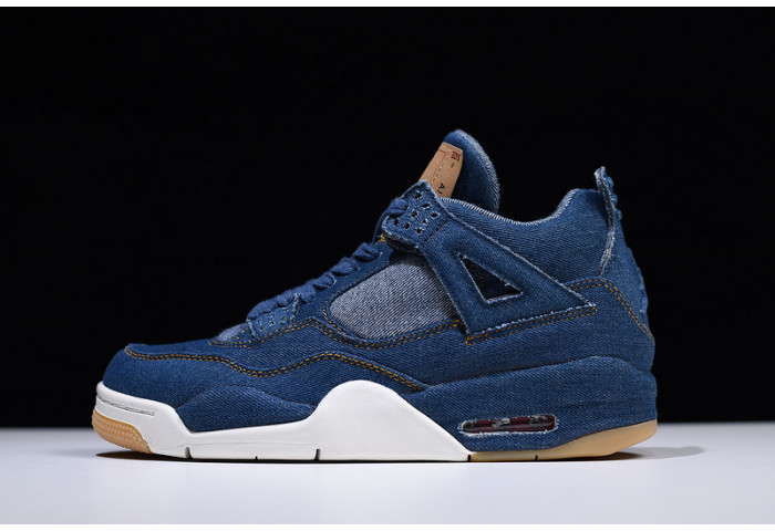 Levis x Nike Air Jordan 4 Denim AO2571-401