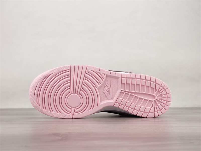 Women's Nike Dunk Low Pink Foam Red White CW1590-601