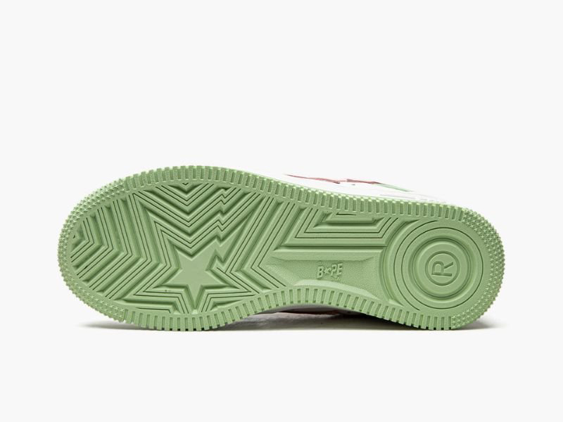 A BATHING APE® Womens BAPE STA LOW L IT Green