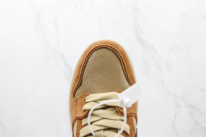 A BATHING APE SK8 suede leather low-top lace-up fashion sneakers Brown 1I70-291-009