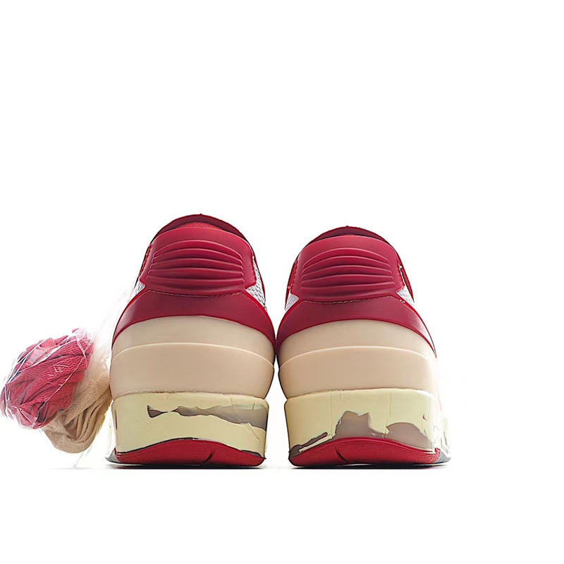 Off-White x Air Jordan 2 Low SP White Red DJ4375-106