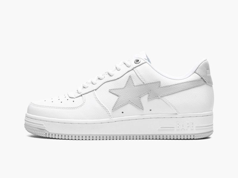2022 A BATHING APE® Mens BAPE STA Jjjjound-Bape White/Grey