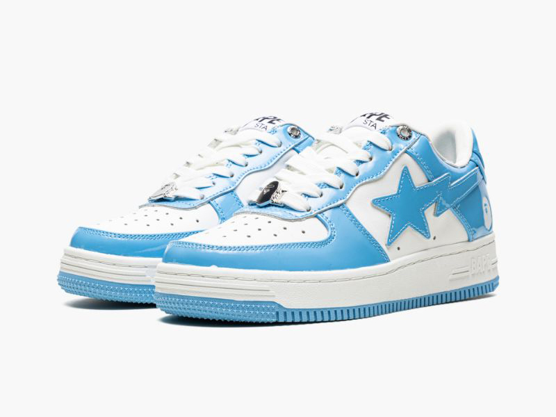 A BATHING APE® Womens BAPE STA LOW L IT BLUE
