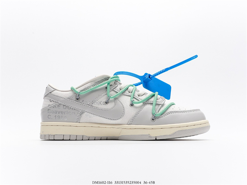 Nike Dunk Low Off-White Lot 26 DM1602-116 SAIL/NEUTRAL GREY