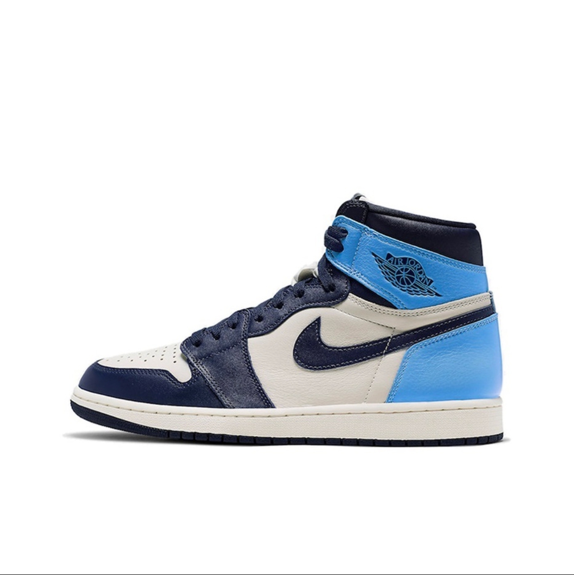 Air Jordan 1 Obsidian University Blue 555088-140