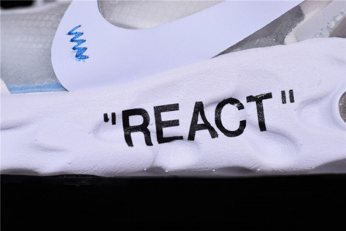 Off White x Nike Upcoming React Element 87 AQ0068-100