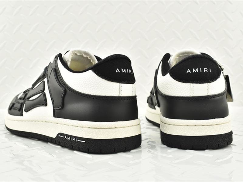 AMIRI Skel Top Black White WFS003-111