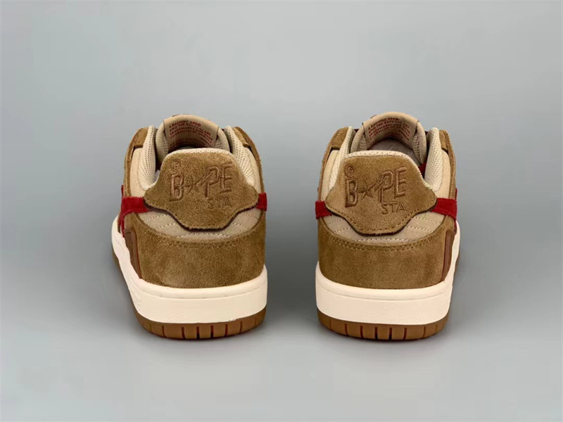 GT A Bathing Ape Bape Wheat Red