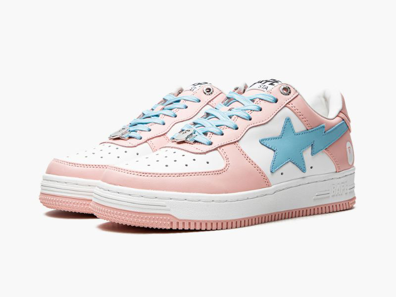 A BATHING APE® Womens BAPE STA LOW L IT PINK
