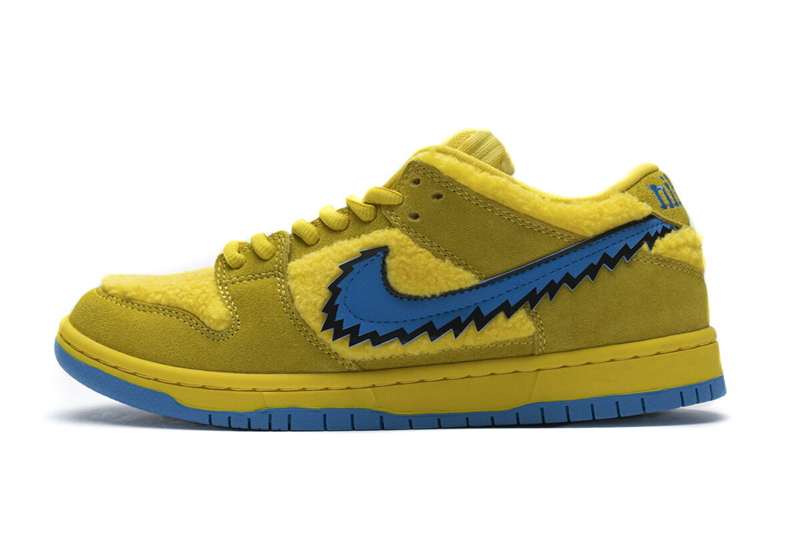 Nike Dunk SB Low Grateful Dead Bears Opti Yellow CJ5378-700