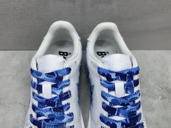 A Bathing Ape Bape Court Sta White Blue Camo