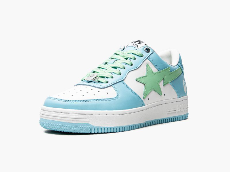 A BATHING APE® Womens BAPE STA LOW L IT Light Blue